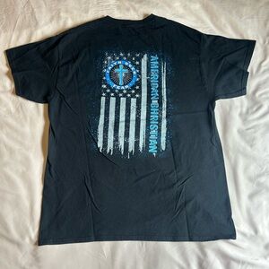 American Christian “Faith Over Fear” T-Shirt - Size XL